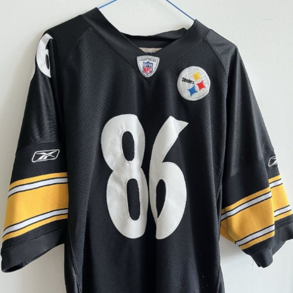 Pittsburgh Steelers #86 Hines Ward Reebok NFL Jersey Size 52